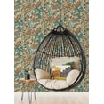 thumbnail image 4 of Caroline et Bettina Spice Feuilles Peel & Stick Wallpaper, 4 of 8