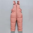 thumbnail image 5 of Hpgjzj Little Girls Winter 2-Piece Ski Snowsuit Set Puffer Jacket and Pants, 5 of 6