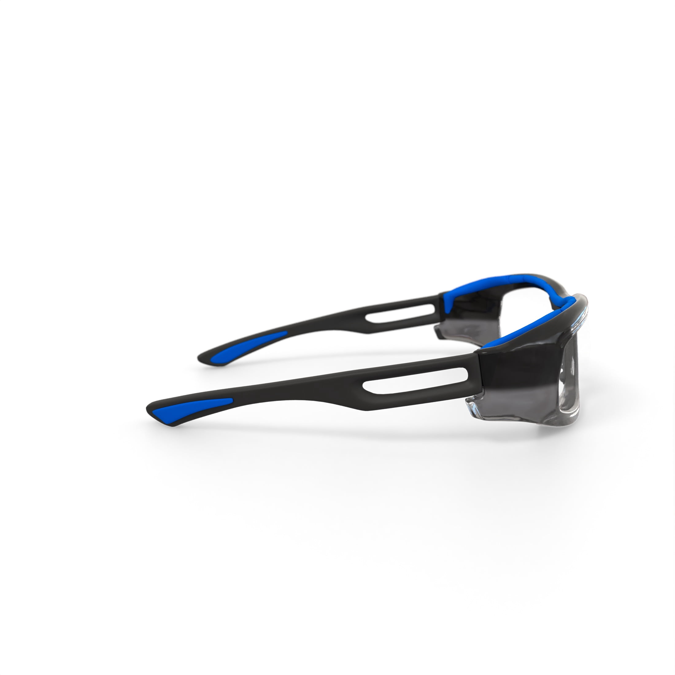 Art-Craft Optical 970 Prescription Safety Glasses, Black/Blue, OSHA Compliant ANSI Z87.1