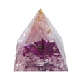thumbnail image 1 of Pirámide De Orgón Decoración Generador de energía de cristal Pirámide de orgón Piedra de orgonita de sanación espiritual (F) Tmvgtek Libre de BPA, 1 of 3