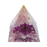 Yucurem Crystal Energy Generator Orgone Pyramid Spiritual Heal Orgonite Stone (F)