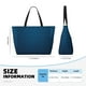 thumbnail image 4 of Fotbe Dark Blue Bolsa de Viaje para Playa - Resistente al Agua, Bolsa Tote de Gran Capacidad y Ligera con 7 Bolsillos para Mujeres y Hombres, 4 of 7