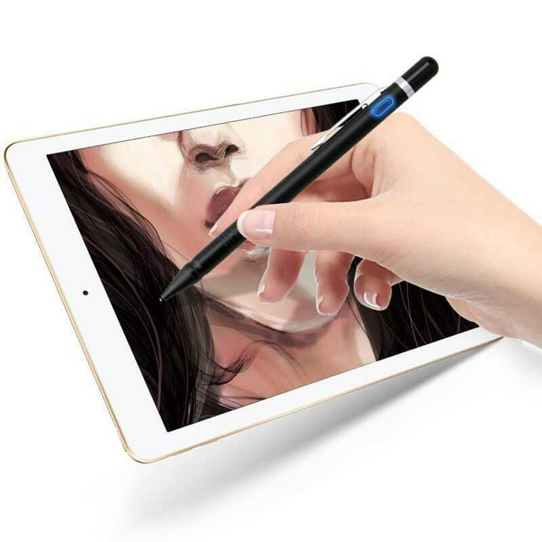 1.5-2.3mm Rechargeable Capacitive Touch Screen Active Stylus Pen -  Walmart.com