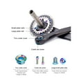 thumbnail image 4 of TC4 Titanium Mountain Bike Shifting Screw Set (28PCS) for M7000/8000 Groupset - PVD Coated Black, Lightweight 238g Design with Screw Quick Measurement Ruler Included, Enhances Riding Experience by, 4 of 5