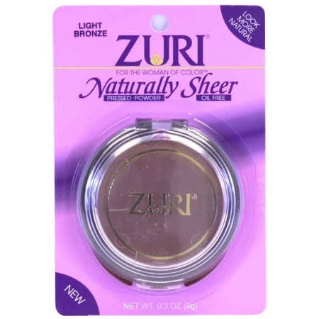Zuri Pressed Powder Oil Free Light Bronze