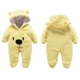 thumbnail image 1 of Traje de nieve para bebé recién nacido, mono de forro polar con capucha para invierno para niñas y niños JAMW Sencillez, 1 of 5