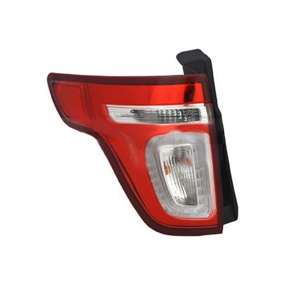 Left Driver Side Tail Light Assembly - Compatible with 2011 - 2015 Ford Explorer 2012 2013 2014