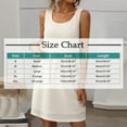 thumbnail image 3 of JMKQLZ Women's Fashion Casual Solid Color Drawstring Summer Sleeveless Round-Neck Dress, 3 of 7