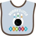 thumbnail image 3 of Inktastic Bowling Mommys Little Bowler Boys or Girls Baby Bib, 3 of 4