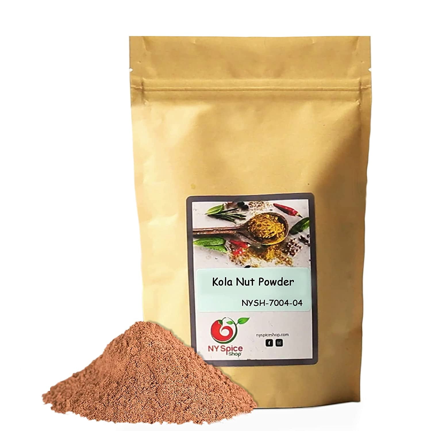 NY SPICE SHOP Kola Nut Powder Natural African Powder 4 oz.