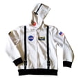 thumbnail image 3 of NASA Astronaut Hoodie, White,  Youth Size Small by Aeromax, 3 of 6