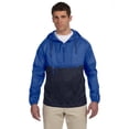 thumbnail image 1 of Chaqueta plegable de nailon para adulto ROYAL/ NAVY 2XL harriton M750, 1 of 1