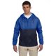 thumbnail image 1 of Chaqueta plegable de nailon para adulto ROYAL/ NAVY XL harriton M750, 1 of 1