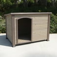 thumbnail image 5 of Precision Extreme Outback Log Cabin Dog House - Grey - Medium, 5 of 5