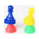 thumbnail image 4 of EeaseMX 64 piezas de ajedrez de plástico, accesorios para damas (rojo, amarillo, azul, verde, negro, blanco, morado, naranja), 4 of 7