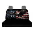 thumbnail image 6 of POLERO American Flag Eagle Print Car Seat Covers with SUV Truck, Easy to Install Waterproof Backseat Protectors(2 Pcs Set), 6 of 7