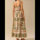 thumbnail image 5 of Vestido Maxi Floral de Verano 2025 para Mujer, Sin Mangas, con Tirantes Finos, Estampado, Fruncido, Estilo Bohemio, para Playa Verde L, 5 of 6