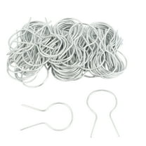 EZ Twist 1 5/8" Preformed 11 Gauge Galvanized Steel Fence Ties - (100 Pack)