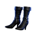 thumbnail image 2 of Chaussures Bottes Figurine à l'Échelle 1/6 Mode Cuir PU Durables Chaussures à Talons Hauts 3,5 cm Noir, 2 of 8
