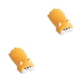 thumbnail image 1 of Sidaley Reposamuñecas Almohadillas de apoyo Reposabrazos de dibujos animados Teclado Juguetes de crecimiento lento Amarillo 2Conjunto, 1 of 6