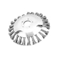 thumbnail image 1 of DOLITY Brosse de Désherbage en Acier Outil de Jardin Remplacement Roue de Désherbage 6 Pouces, 1 of 9