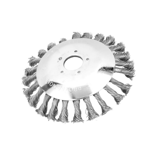 DOLITY Brosse de Désherbage en Acier Outil de Jardin Remplacement Roue de Désherbage 6 Pouces