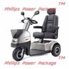 Afikim - Afiscooter C3 Breeze - Mid Size Mobility Scooter - 3-Wheel - Silver - PHILLIPS POWER PACKAGE TM - $500 VALUE