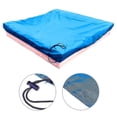thumbnail image 3 of 200*200 Blue Cubierta impermeable para caja de arena, protección a prueba de polvo, cubierta impermeable para piscina, 3 of 4