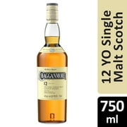 Cragganmore 12 Year Old Single Malt Scotch Whisky, 750 mL, 40% ABV