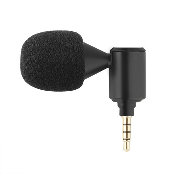 Mini Plug-in Smartphone Microphone Mobile Phone Mic Cardioid Pickup Type-C Plug 90 Angle Adjustable With 2pcs Windscreen For Smartphone Live Streaming Vlog Online Singing