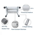 thumbnail image 3 of Shower Chair, Portable Aluminum Alloy Lightweight Bath Chair  for Elderly, 3 of 7