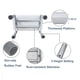 thumbnail image 3 of Silla De Ducha, Silla De Baño Antideslizante Multifuncional Portátil Para Personas Mayores, 3 of 7