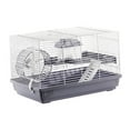 thumbnail image 1 of lionlar Habitat Enclos pour Hamster Respirant Cage de Luxe pour Souris Lapin Rats Gris, 1 of 9