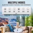 thumbnail image 6 of LUORISE 23000 BTU WiFi Mini Split AC/Heating System, Ductless Air Conditioner, 17 SEER2 230V Inverter Wall AC Unit, Cools Up to 1500 Sq.Ft, Pre-Charged Heat Pump & 16.4ft Installation Kit, 6 of 10