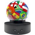 thumbnail image 1 of 360 Degrees Intelligent Electronic Rotating Display Turntable for Resin Soccer Collectibles, Football ( Black-5.12inch), 1 of 8