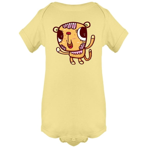 A Happy Monkey Smiles Bodysuit Infant -Image by Shutterstock,  6 Months