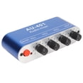 thumbnail image 4 of Mini Stereo Mixer - 4 In 1 Mini Audio Mixer, 4 Channel Line Mixer With 3.5mm Stereo Jack, 4 Input 1 Stereo Output, Ideal For PC, Phone, Laptop, Headphone, Clubs, Bars, 4 of 8