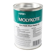 Molykote Cu-7439 Plus Paste V1 1kg Lubricant Grease & Metal Surface Adhesion with Powder Copper Long Term High Load Anti Sieze for Machine Component Corrosion Resistance High Temperature