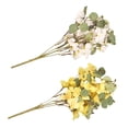 thumbnail image 3 of OUNONA 2Pcs Delicate Imitation Begonia Fake Plant Ornaments Simulated Plant Decors, 3 of 8
