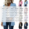 thumbnail image 3 of jjayotai Womens Casual Lightweight Cardigans Open Front Long Sleeve Cardigan Loose Fitted Comfy Fall Outfits, 3 of 6