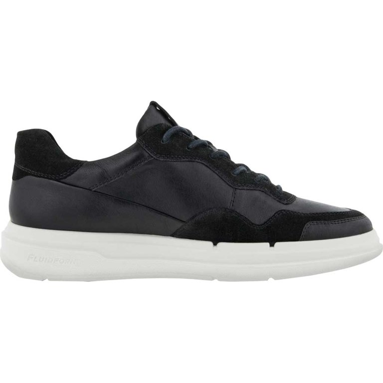 Women's ECCO Soft 10 Sneaker Black/Black Full Grain 37 M - Walmart.com