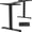 Black, variant on VIVO Black Electric Dual Motor Standing Desk Frame, Height Adjustable Legs