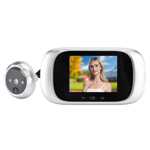 Visor Visor De Puerta Digital De 2,8 Pulgadas Mirilla Electrónica Timbre Cámara De Control De Acceso Inteligente Para El Hogar
