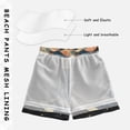 thumbnail image 3 of FORMRS Boys Swim Trunks Quick Dry Mesh Liner Boardshorts Sizes XS-XL, Retro Watercolor Planet, 3 of 7