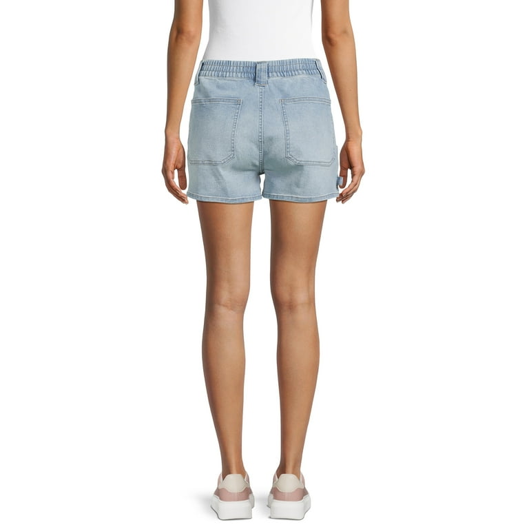 Otrain Denim Shorts Fashion Nova Adjustable Waist Walmart Junior