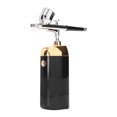 thumbnail image 4 of Aerógrafo portátil de oxígeno para uso facial, inalámbrico, de mano, con carga USB, pulverizador de niebla facial para decoración de tartas, color negro, 4 of 12