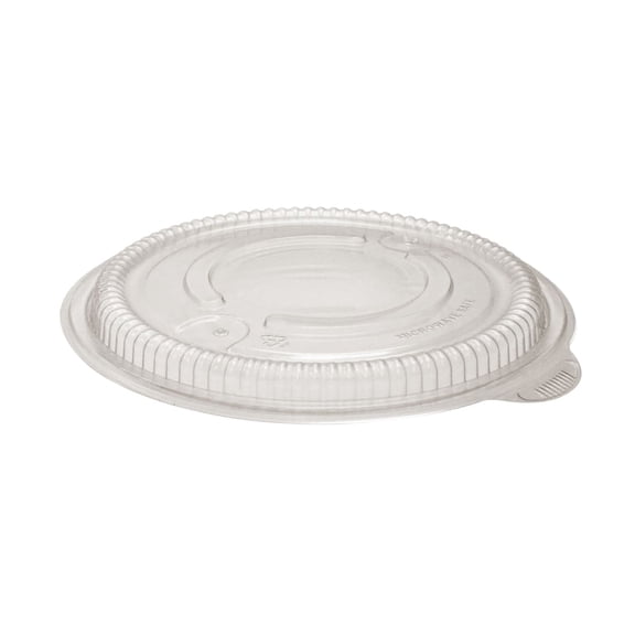Anchor Packaging MicroRaves Incredi-Bowl Lid, For 18, 24, 32, 48 oz Incredi-Bowls, 8.5" Diameter x 0.63"h, Clear, 150/Carton -ANZ4338505