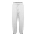 thumbnail image 3 of Dagugfen Sweatpants for Men High Waist Drawstring Baggy Comfy Casual Active Running Pants Fall Winter, 3 of 5