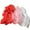 Red-Pink-White, variant on Duslogis 1 Pair Silk Belly Dance Fan, 1.5 Meters Belly Dance Silk Veil Fans Artificial Long Folding Silk Fans for Dancer Art Show Party (White-Light Blue-Dark Blue)