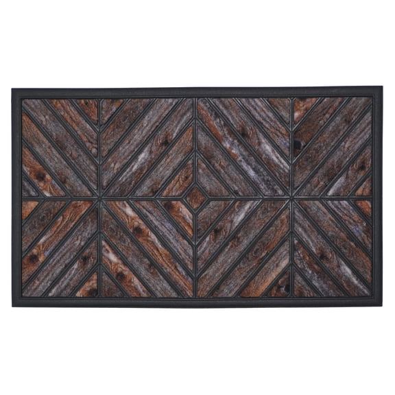 Grey Geometric 18" x 30"